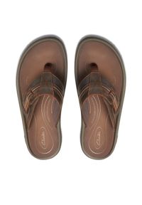 Japonki Clarks. Kolor: brązowy #1