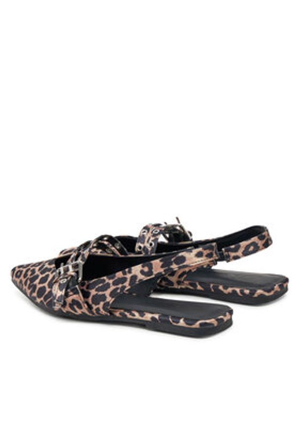 ONLY Shoes Sandały OnLaura-5 15348050 Beżowy. Kolor: beżowy. Materiał: skóra