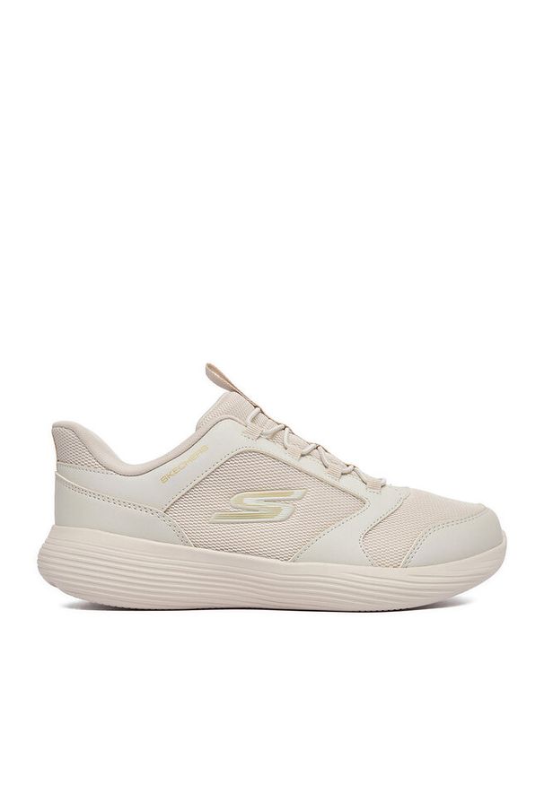 skechers - Sneakersy Skechers. Kolor: beżowy. Sport: bieganie