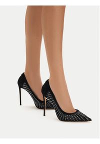 Eva Minge Szpilki EO-MOLLY-LT1643-15 Czarny. Kolor: czarny. Materiał: materiał. Obcas: na szpilce #3
