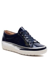 Caprice Sneakersy 9-23654-42 Granatowy. Kolor: niebieski. Materiał: skóra #2