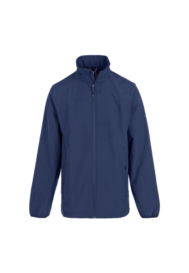 Softshell męski Whistler Gunner W-PRO 8000. Kolor: niebieski. Materiał: softshell. Sport: turystyka piesza
