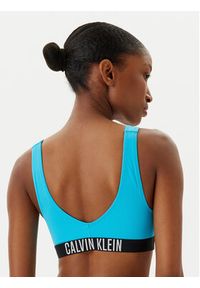 Calvin Klein Swimwear Góra od bikini KW0KW02745 Niebieski. Kolor: niebieski. Materiał: syntetyk
