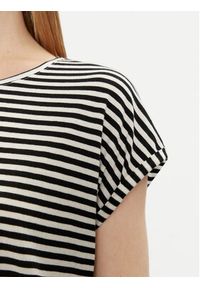 Vero Moda T-Shirt Ava 10284469 Czarny Regular Fit. Kolor: czarny. Materiał: lyocell