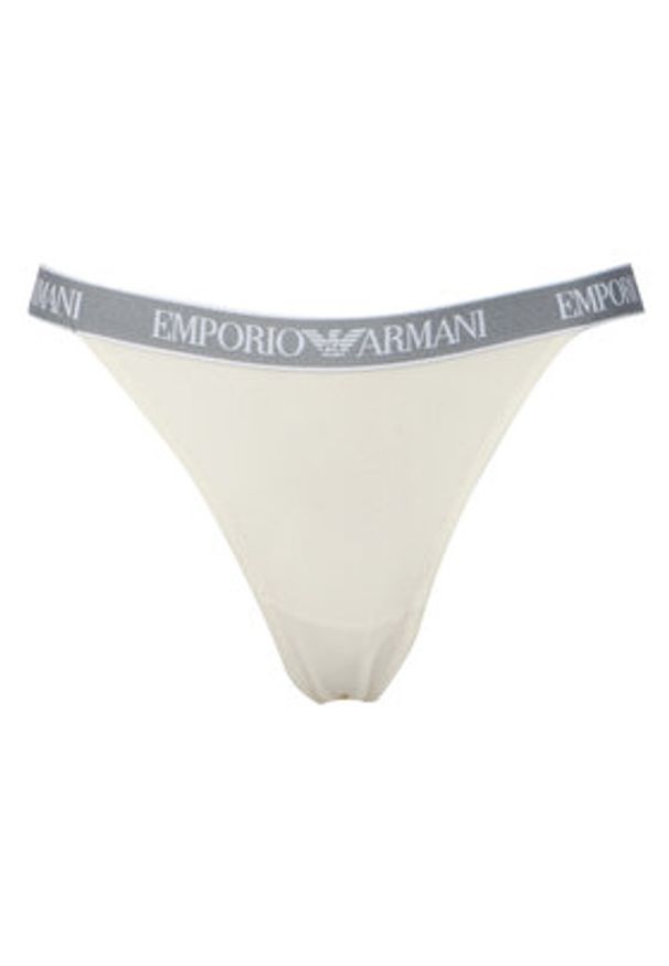 Emporio Armani Underwear Komplet stringów EW000405 AF19026 M0082 Biały. Kolor: biały. Materiał: bawełna