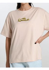 Sinsay - Koszulka The Simpsons - kremowy. Kolor: kremowy #1