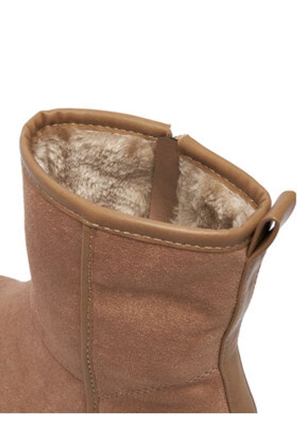 Clara Barson Botki CEO-WS13075-01 Beżowy. Kolor: beżowy. Materiał: materiał