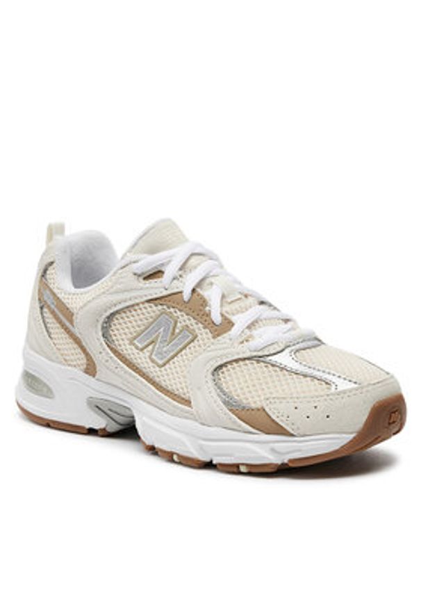 New Balance Sneakersy MR530GB Beżowy. Kolor: beżowy. Materiał: skóra