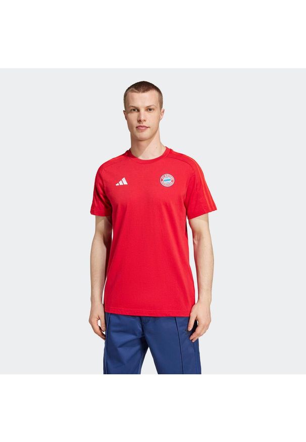 DOUBLE D - Koszulka piłkarska ADIDAS Bayern Monachium 25-26. Materiał: prążkowany. Sport: piłka nożna