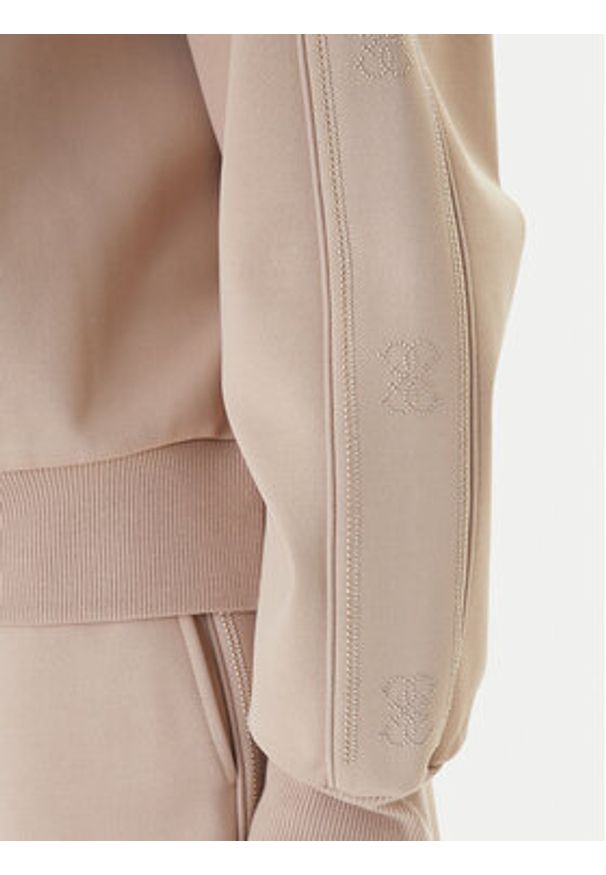 Guess Bluza V6RQ96 KCX22 Beżowy Regular Fit. Kolor: beżowy. Materiał: syntetyk