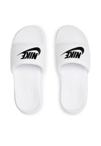 Nike Klapki Victori One Slide CN9675 100 Biały. Kolor: biały. Materiał: skóra #5