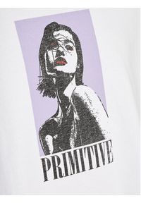 Primitive T-Shirt Disclosure Hw PA323356 Biały Regular Fit. Kolor: biały. Materiał: bawełna