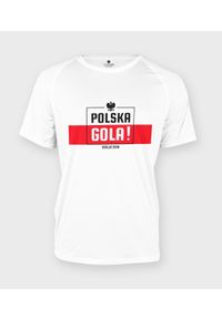 MegaKoszulki - Koszulka męska sportowa Polska gola!. Materiał: poliester #1