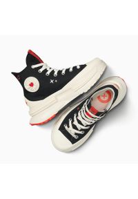 Trampki Converse Run Star Legacy Cx Platform Y2k Heart, Kobiety. Kolor: czarny. Materiał: materiał. Obcas: na platformie. Sport: bieganie