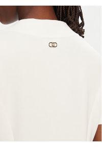 Liu Jo Sport Sukienka codzienna TA5290 J4869 Écru Regular Fit. Okazja: na co dzień. Materiał: syntetyk. Typ sukienki: proste, sportowe. Styl: sportowy, casual #5