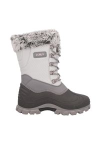 Śniegowce dziecięce CMP GIRL MAGDALENA ocieplane futerkiem zimowe. Kolor: szary. Materiał: futro. Sezon: zima #1