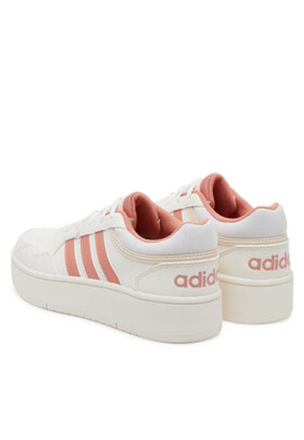 Adidas - adidas Buty do koszykówki Hoops 3.0 Bold JI3467 Biały. Kolor: biały. Materiał: materiał. Sport: koszykówka