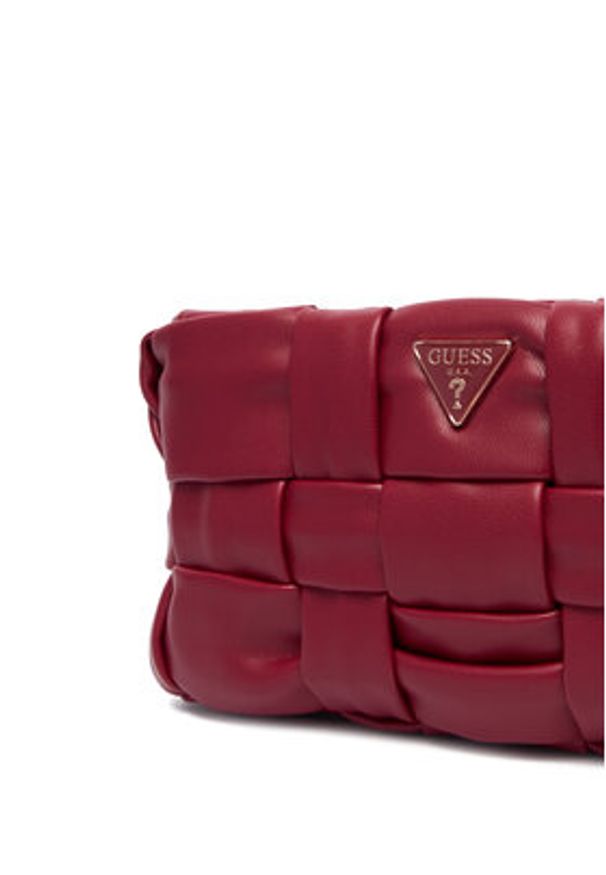 Guess Torebka Marion Mini HWWG80 72720 Czerwony. Kolor: czerwony. Materiał: skórzane