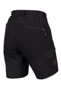 ENDURA - Spodenki rowerowe damskie Endura Hummvee Short. Kolor: czarny. Sport: kolarstwo