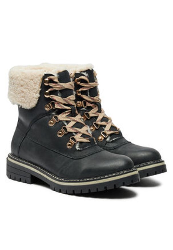 Jenny Fairy Trapery WS2927-09 Czarny. Kolor: czarny. Materiał: skóra