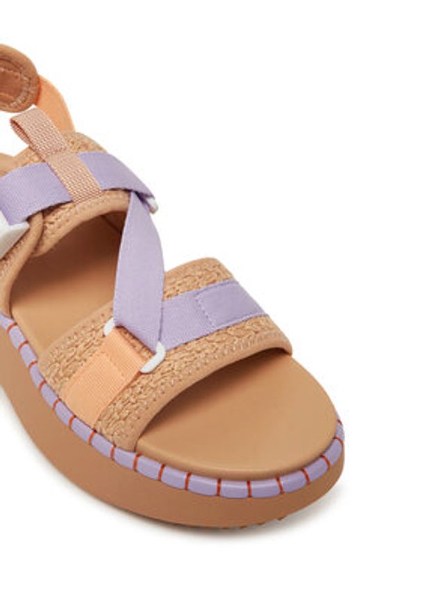 Steve Madden Sandały Decorum SM11003017 Kolorowy. Materiał: materiał. Wzór: kolorowy