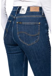 Lee - DAMSKIE SPODNIE JEANSOWE LEE Scarlett High Zip STONE TRAVIS L31BMOBJ #5