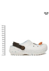 Crocs Klapki Classic Frozen Olaf Clog Kids 210234 Biały. Kolor: biały #7