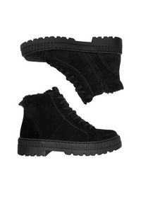 Lasocki Trzewiki CEO-WI23-N-PUSZAN-02 Czarny. Kolor: czarny. Materiał: zamsz, skóra #6