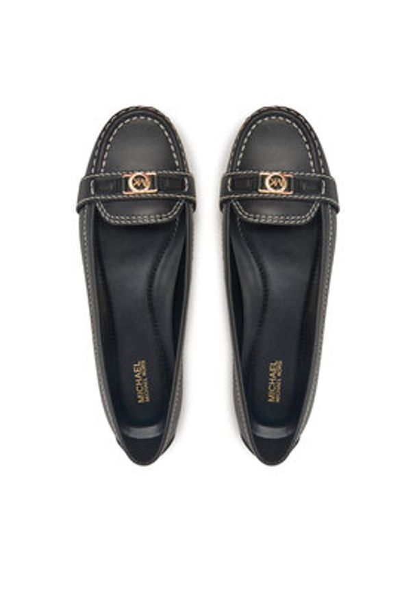 Michael Kors Mokasyny Mandy Moc 40R5MAFR1L Czarny. Kolor: czarny. Materiał: skóra