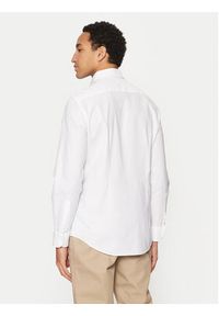TOMMY HILFIGER - Tommy Hilfiger Koszula MW0MW37597 Biały Slim Fit. Kolor: biały. Materiał: bawełna #3