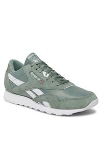 Buty Reebok. Kolor: zielony. Materiał: nylon. Model: Reebok Classic, Reebok Nylon #1