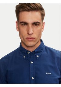 BOSS - Boss Koszula H-Roan 50521996 Niebieski Slim Fit. Kolor: niebieski. Materiał: bawełna #3
