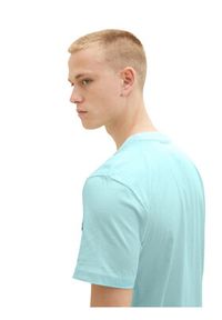 Tom Tailor Denim T-Shirt 1037205 Niebieski Regular Fit. Kolor: niebieski. Materiał: bawełna