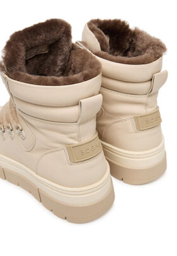 Bogner Trzewiki Vaduz S 3 A 22546403 Beżowy. Kolor: beżowy. Materiał: skóra