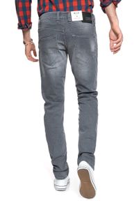 Mustang - SPODNIE MĘSKIE MUSTANG Oregon Tapered DENIM GREY 1009375 4500 313 #6