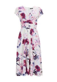 Swing Sukienka koktajlowa 5AI12700 Kolorowy Regular Fit. Materiał: syntetyk. Wzór: kolorowy. Styl: wizytowy #3