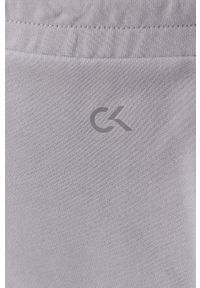 Calvin Klein Performance - Spodnie. Okazja: na co dzień. Kolor: szary. Wzór: nadruk. Styl: casual #5