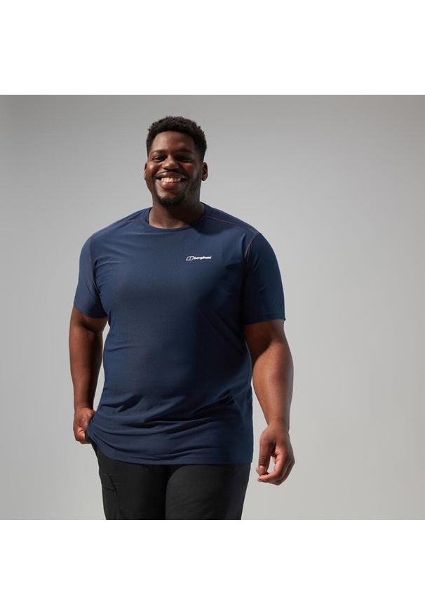 Koszulka szybkoschnąca męska Berghaus 24/7 Tech S/S Crew. Kolor: niebieski