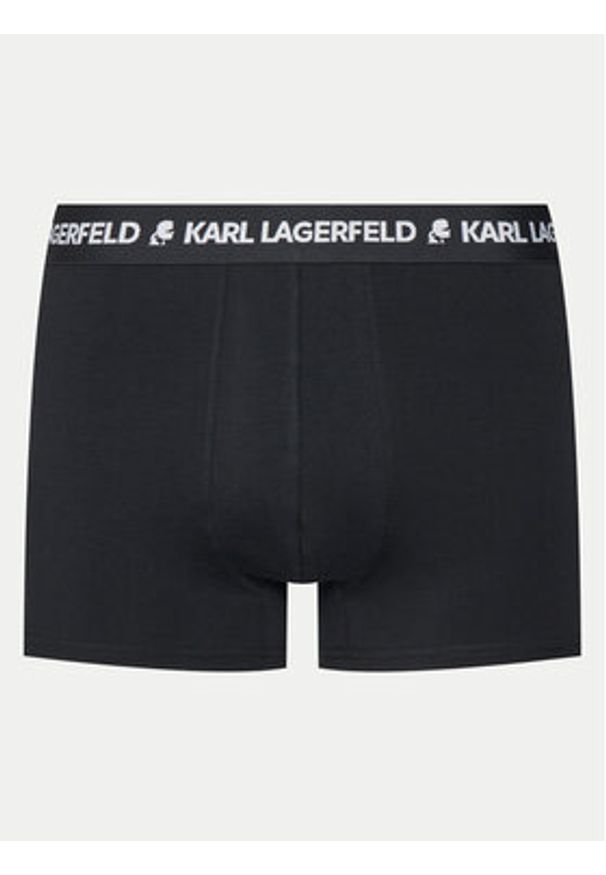 Karl Lagerfeld - KARL LAGERFELD Komplet 7 par bokserek A1M47010 Czarny. Kolor: czarny. Materiał: bawełna