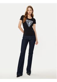 Guess T-Shirt W5RI00 J1314 Czarny Regular Fit. Kolor: czarny. Materiał: bawełna #3