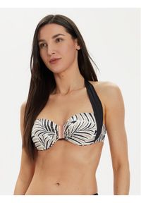 SELMARK - Selmark Góra od bikini BK716 Beżowy. Kolor: beżowy. Materiał: syntetyk