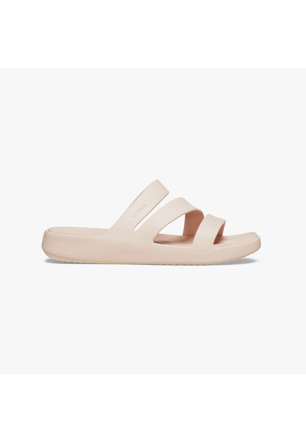 Klapki damskie do chodzenia Crocs GETAWAY STRAPPY. Kolor: różowy, pomarańczowy, wielokolorowy. Styl: sportowy