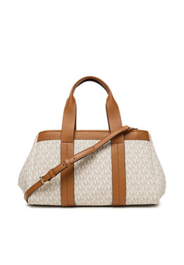 MICHAEL Michael Kors Torebka Romee 30T5G1ZS1B Beżowy. Kolor: beżowy. Materiał: skórzane