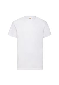 FRUIT OF THE LOOM - Koszulka Unisex Dla Dorosłych Valueweight. Kolor: biały