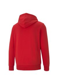 Bluza z kapturem Puma Classics Logo, Mężczyźni. Typ kołnierza: kaptur. Kolor: czerwony. Materiał: dresówka, bawełna, materiał