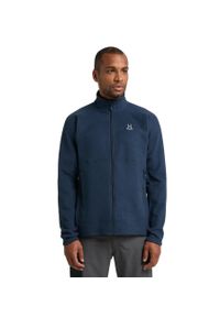 Haglöfs - Bluza polarowa męska Buteo Mid. Kolor: szary. Materiał: polar