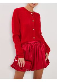 Sinsay - Sweter z ozdobnymi guzikami - czerwony. Kolor: czerwony #1