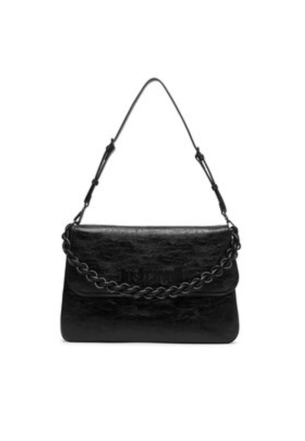 Just Cavalli Torebka 80RA4BC3 ZSD86 Czarny. Kolor: czarny. Materiał: skórzane