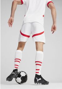 Puma - Męskie szorty RB Leipzig PUMA White For All Time Red. Kolor: biały, czerwony, wielokolorowy