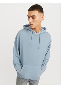 Jack & Jones Bluza Charge 12268272 Błękitny Loose Fit. Kolor: niebieski. Materiał: bawełna #4